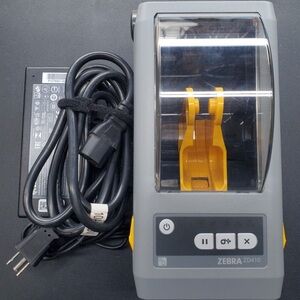 ZD410 Gray and Yellow Label Printer